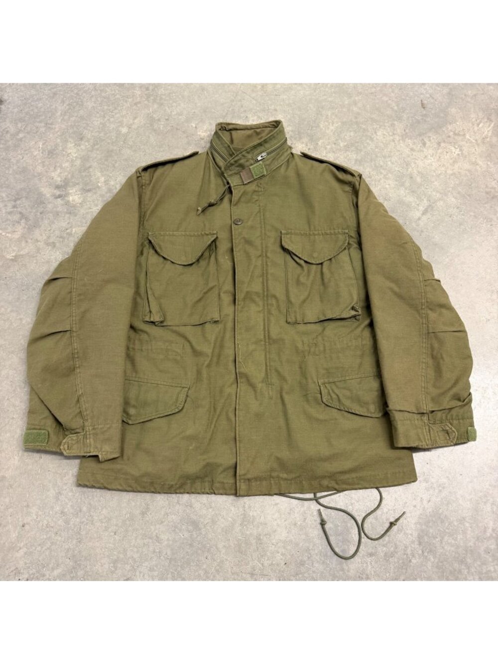 1985 US Military M-65 OG-107 Field Jacket Size S